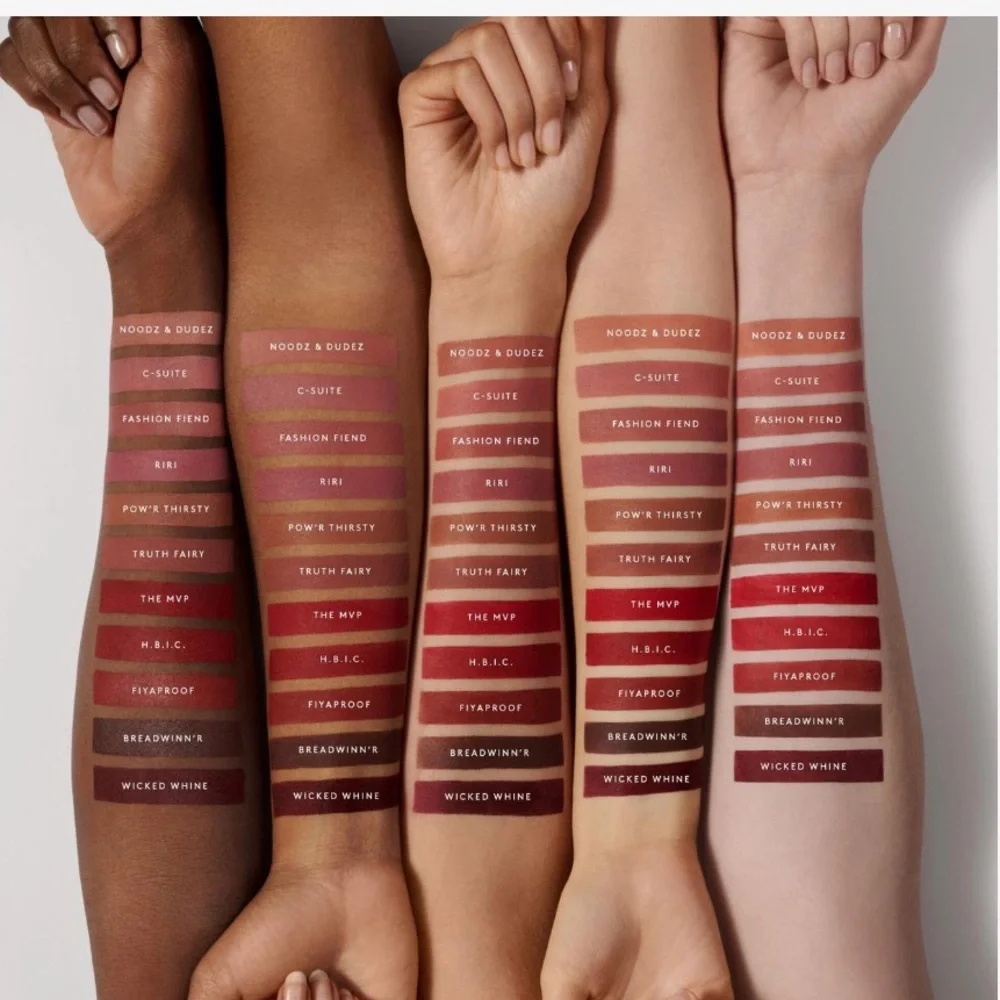 FENTY BEAUTY H.B.I.C (Deep Garnet Red) Velvet Liquid Lipstick By Rihanna…